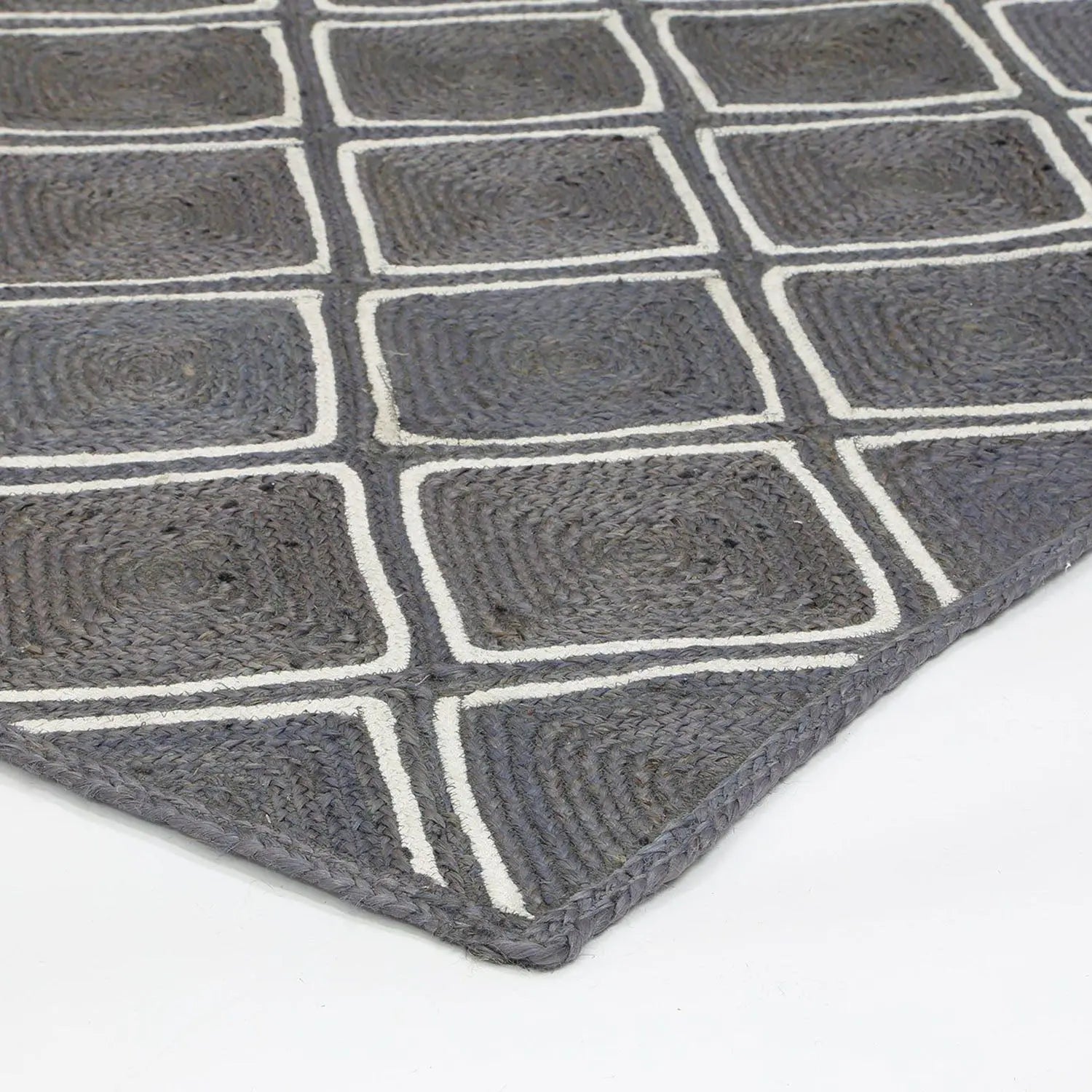 Jaipur Parquetry Grey - Rugs - Rugs a Million
