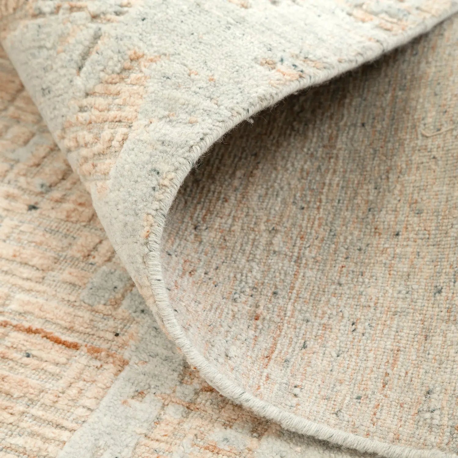 Karus Turquoise Rust Knotted Designer Rug - Rugs - Rugs a Million