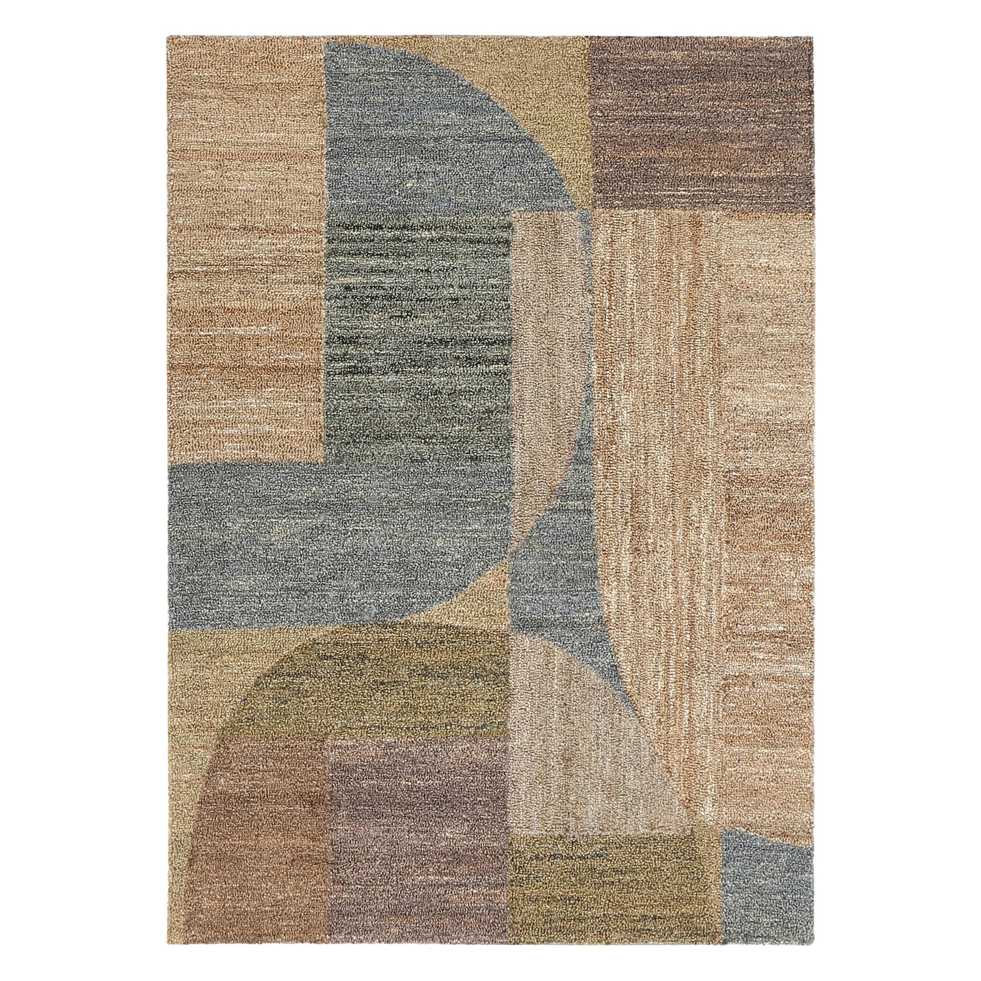 Melba Designer Jute Rug Pastel - Rugs a Million