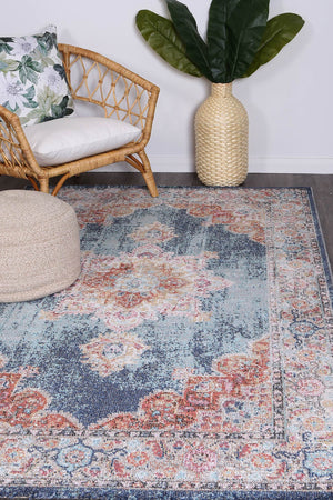 Mercury Brentwood Transitional Navy Rug - Area Rug - Rugs a Million