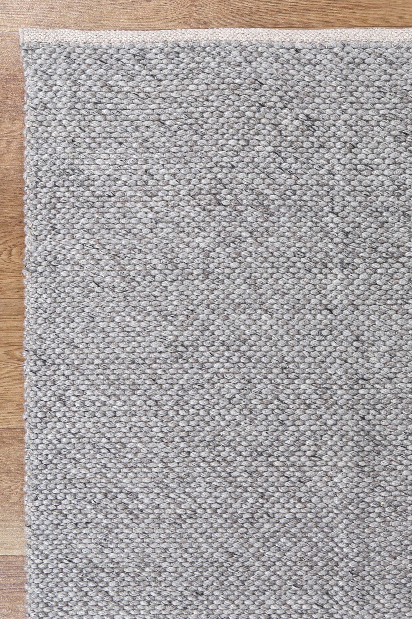 Merkala Contemporary Grey Wool Rug - Rug - Rugs a Million