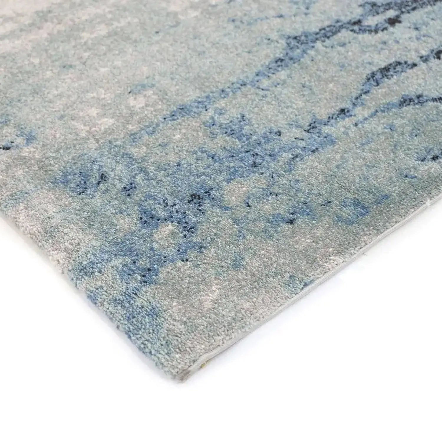 Morisot Blue Abstract Rug - Modern - Rugs a Million