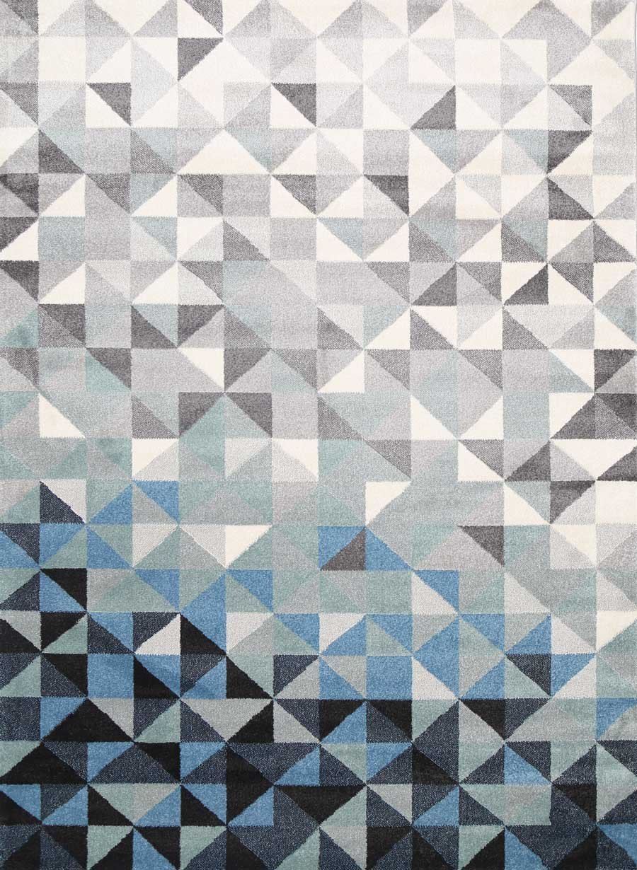 Morisot Blue & Grey Rug - Rugs - Rugs a Million