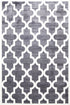 Piccolo Grey and White Lattice Pattern Kids Rug - Kids - Rugs a Million