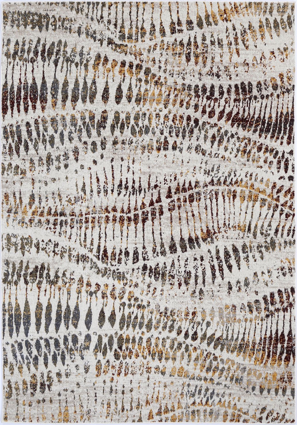 Puerto Jeddah Multi Abstract Soft Rug - Rugs - Rugs a Million