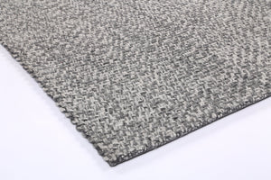 Rayna Chignon Charcoal Wool Blend Rug - Area Rug - Rugs a Million