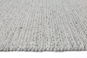 Rayna Cue Grey Wool Blend Rug - Area Rug - Rugs a Million