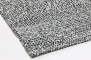 Rayna Grace Charcoal Wool Blend Rug - Area Rug - Rugs a Million