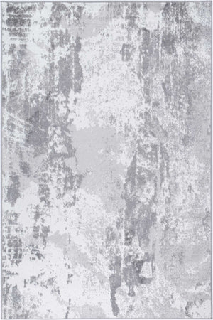 Shimmer Modern Abstract Light Grey Rug - Rug - Rugs a Million