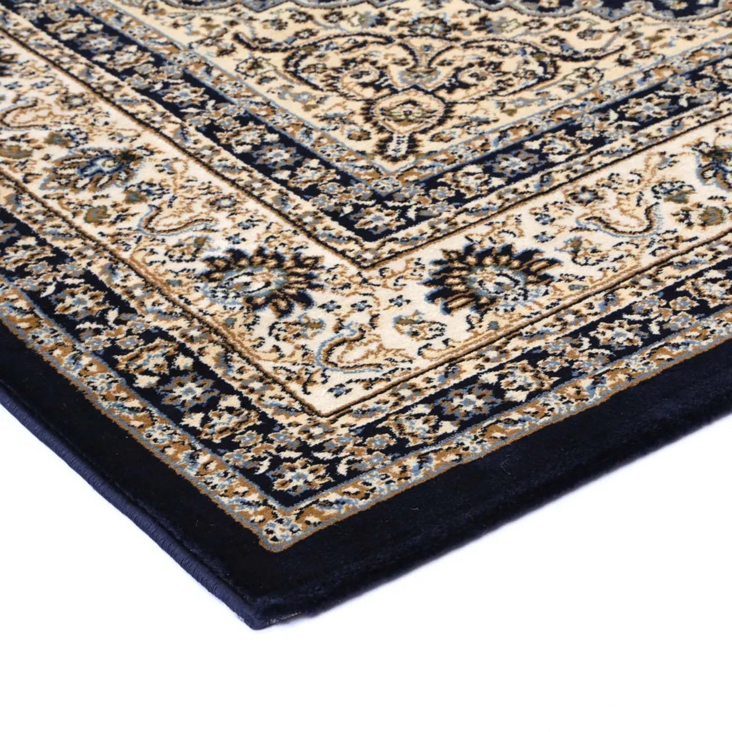 Suzani Navy Medallion Traditional Rug - Rugs - Rugs a Million