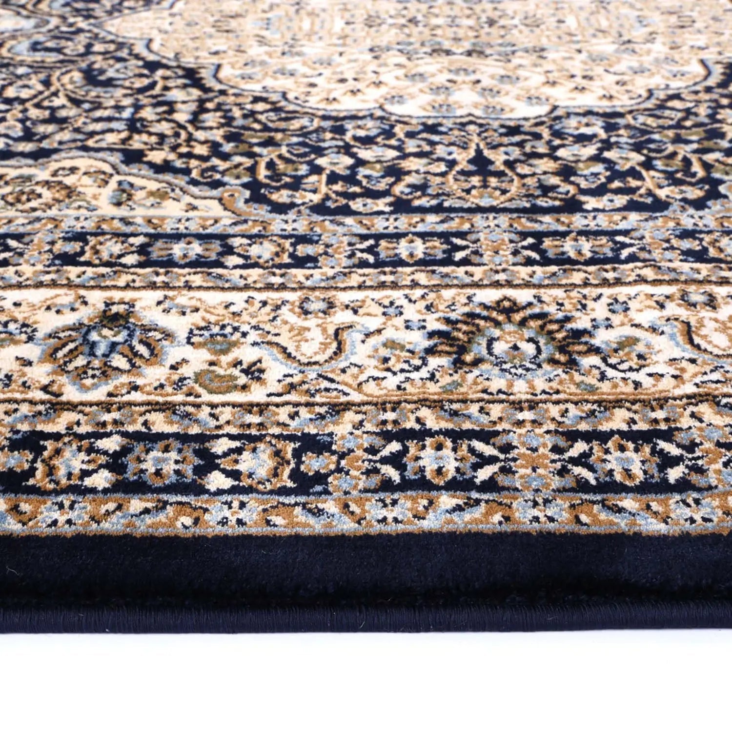 Suzani Navy Medallion Traditional Rug - Rugs - Rugs a Million