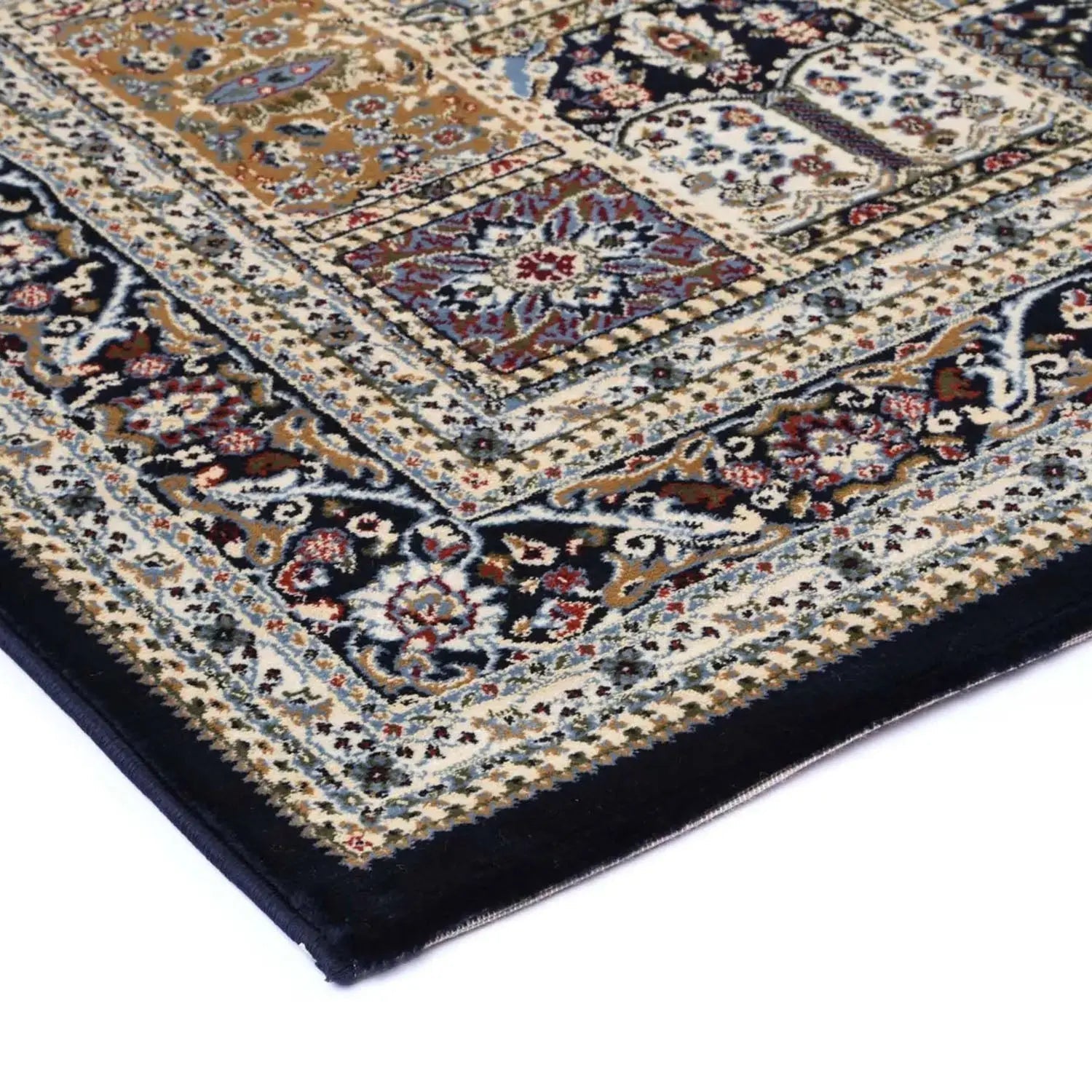 Suzani Navy Traditional Panel Rug - Rugs - Rugs a Million
