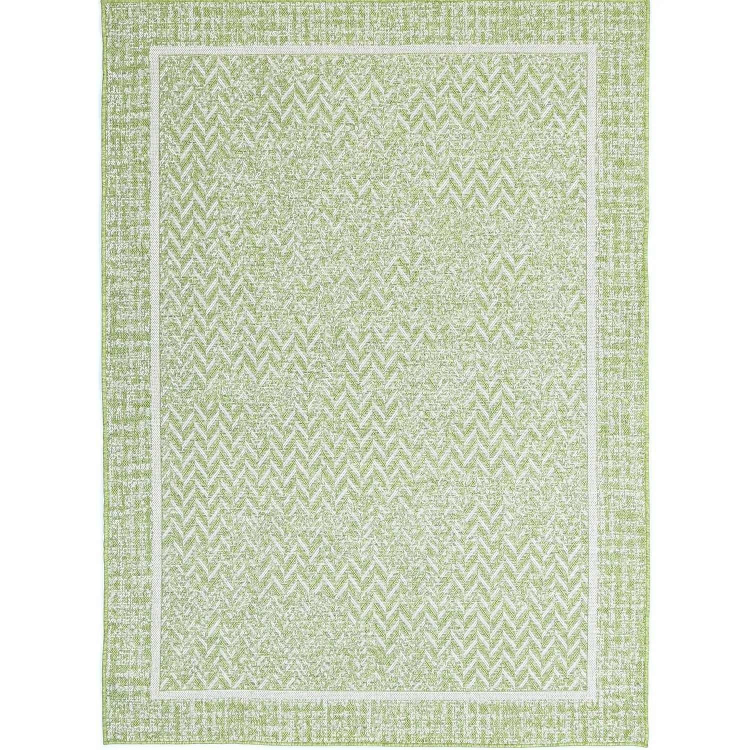 Temple Border Green Outdoor Rug - Rugs - Rugs a Million